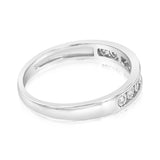 Diamond Eternity Ring in Sterling Silver