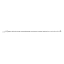 Load image into Gallery viewer, 1/5 Carat Diamond Tennis Bracelet 18cm in Sterling Silver with 43 Diamonds