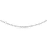 1/3 Carat Diamond Chain in Sterling Silver