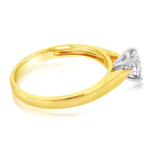 Load image into Gallery viewer, 18ct Yellow Gold Solitaire Ring With 0.50 Carat Australian Diamond