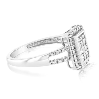 1/3 Carat Diamond Ring in 10ct White Gold