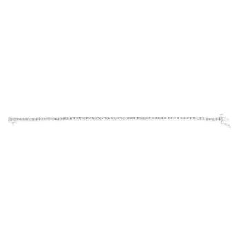 0.95 Carat Diamond Tennis Bracelet in Sterling Silver