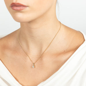 0.70 Carat Diamond Solitaire Pendant in 9ct Yellow Gold