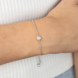 24 Diamonds Fancy Bracelet in Sterling Silver