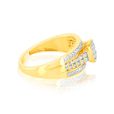 1/3 Carat Diamond Dress Ring in 9ct Yellow Gold