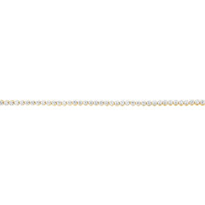 1/2 Carat Diamond Tennis Bracelet in 9ct Yellow Gold