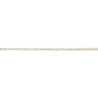 1/2 Carat Diamond Tennis Bracelet in 9ct Yellow Gold