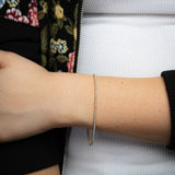 1/2 Carat Diamond Tennis Bracelet in 9ct Yellow Gold