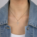 1/6 Carat Diamond Pendant in 9ct Yellow Gold