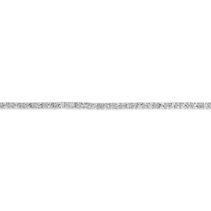 0.95 Carat Diamond 19cm Bracelet in Sterling Silver