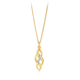 Diamond Pendant in 9ct Yellow Gold