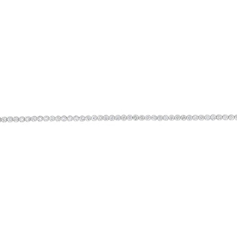 2 Carat Diamond Tennis 17cm Bracelet in 10ct White Gold