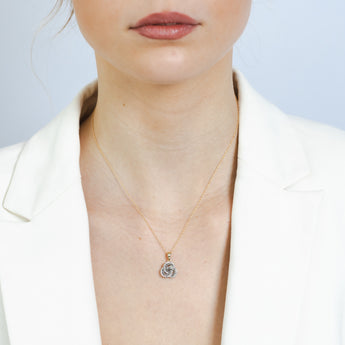 1/4 Carat Australian Diamond Pendant on Chain in 9ct Yellow Gold