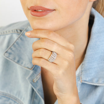 1/2 Carat Diamond Dress Ring in 9ct Yellow Gold