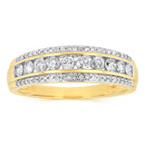 1/2 Carat Diamond Dress Ring in 9ct Yellow Gold