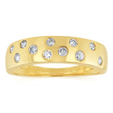 1/4 Carat Diamond Dress Ring in 9ct Yellow Gold