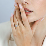 1/6 Carat Diamond Dress Ring in 9ct Yellow Gold