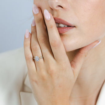 1/6 Carat Diamond Dress Ring in 9ct Yellow Gold