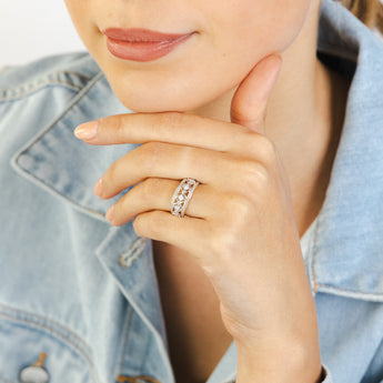 1/10 Carat Diamond Dress Ring in 9ct Yellow Gold