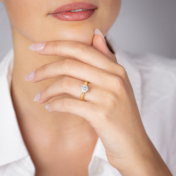 1.5 Carat Australian Diamond Solitaire Ring in 9ct Yellow Gold