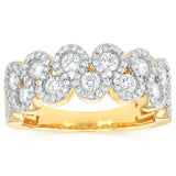 1 Carat Diamond Diamond Ring in 14ct Yellow Gold