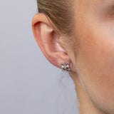 1/10 Carat Diamond Stud Earrings in 9ct Yellow Gold