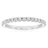 1/3 Carat Diamond Eternity Ring in 10ct White Gold
