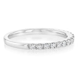 1/3 Carat Diamond Eternity Ring in 10ct White Gold