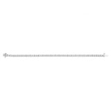 0.95 Carat Diamond 18cm Tennis Bracelet with Brilliant Cut Diamonds in Sterling Silver