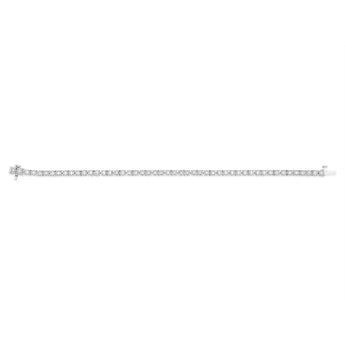 0.95 Carat Diamond 18cm Tennis Bracelet with Brilliant Cut Diamonds in Sterling Silver