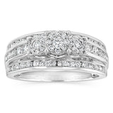 0.95 Carat Diamond Ring in 14ct White Gold