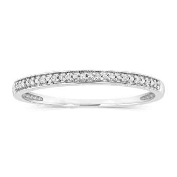 Diamond Eternity Ring in 10ct White Gold