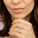 1.50 Carat Diamond Ring with Australian Diamond Centre Diamond in 9ct Yellow Gold