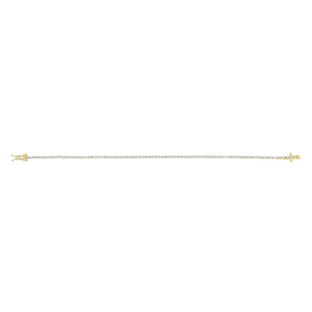 1/2 Carat Diamond Bracelet in 9ct Yellow Gold