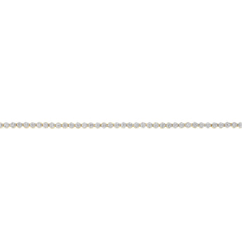 1/2 Carat Diamond Bracelet in 9ct Yellow Gold