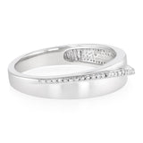 Diamond Gents Ring in Sterling Silver