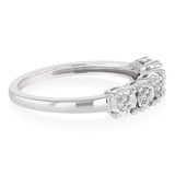20 Diamonds Ring in Sterling Silver