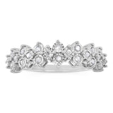 1/4 Carat Diamond Ring in Sterling Silver