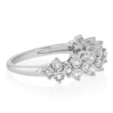 1/4 Carat Diamond Ring in Sterling Silver