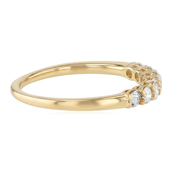1/2 Carat Diamond Eternity Ring in 9ct Yellow Gold