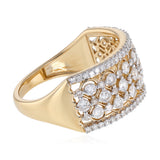 1 Carat Diamond Ring in 9ct Yellow Gold