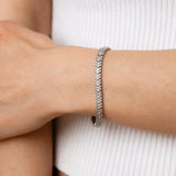 0.45 Carat Diamond 18.5cm Bracelet in Sterling Silver