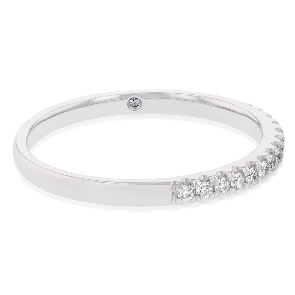 Flawless Cut Platinum Claw Set Diamond Ring
