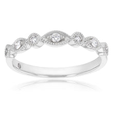 Load image into Gallery viewer, Flawless Cut Diamond Dress Ring in 9ct White Gold