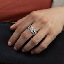Load image into Gallery viewer, Flawless 1 Carat Dress Ring In 18ct White Gold &quot;Willow&quot;