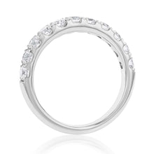 Load image into Gallery viewer, Luminesce Lab Grown Diamond 1 Carat Eternity Ring in 9ct White Gold