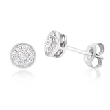 Luminesce Lab Grown Diamond Cluster Studs