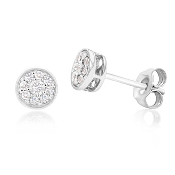 Luminesce Lab Grown Diamond Cluster Studs