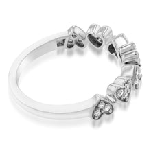 Load image into Gallery viewer, Luminesce Lab Grown Diamond Heart Ring in Silver