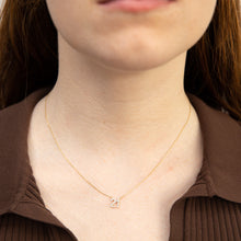 Load image into Gallery viewer, Luminesce Lab Grown Diamond 21 Pendant in 9ct Yellow Gold on Adjustable 45cm Chain